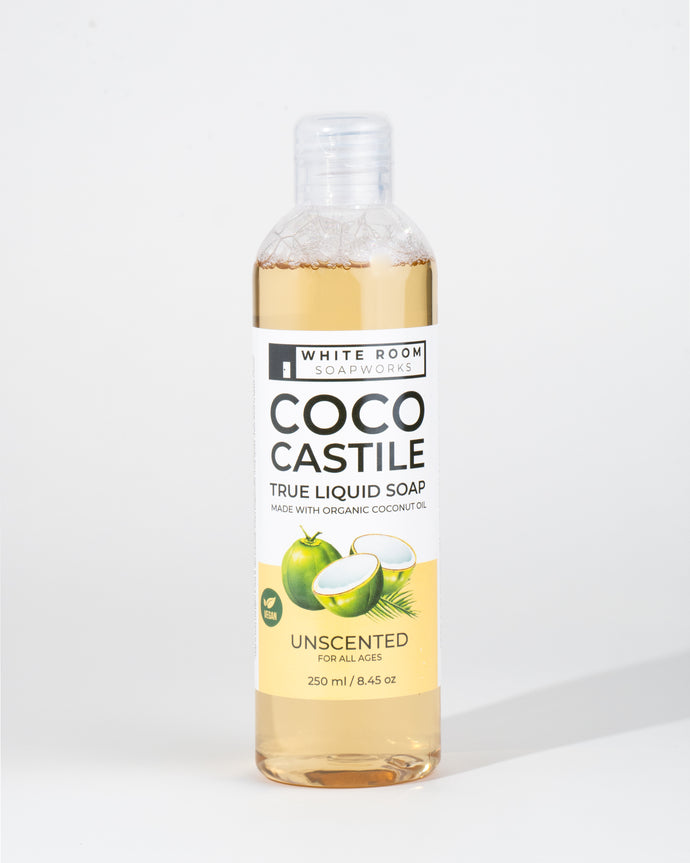 Unscented Coco Castile Liquid Soap 250ML